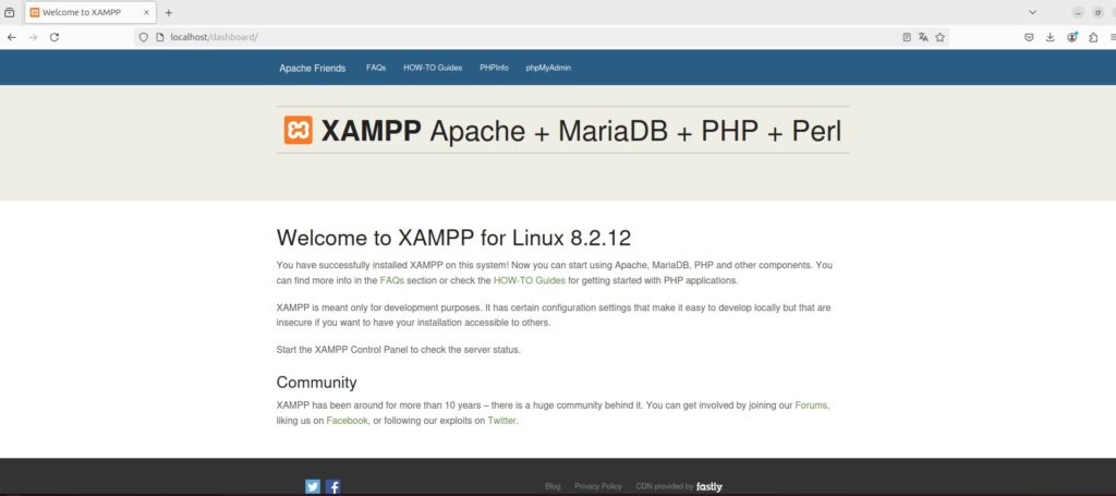 Instalación XAMPP. Introducción a PHP
